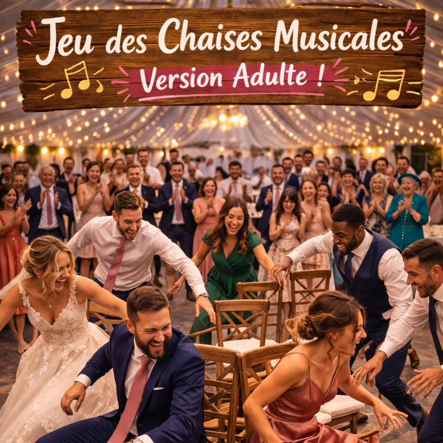 Chaises musicales version adulte