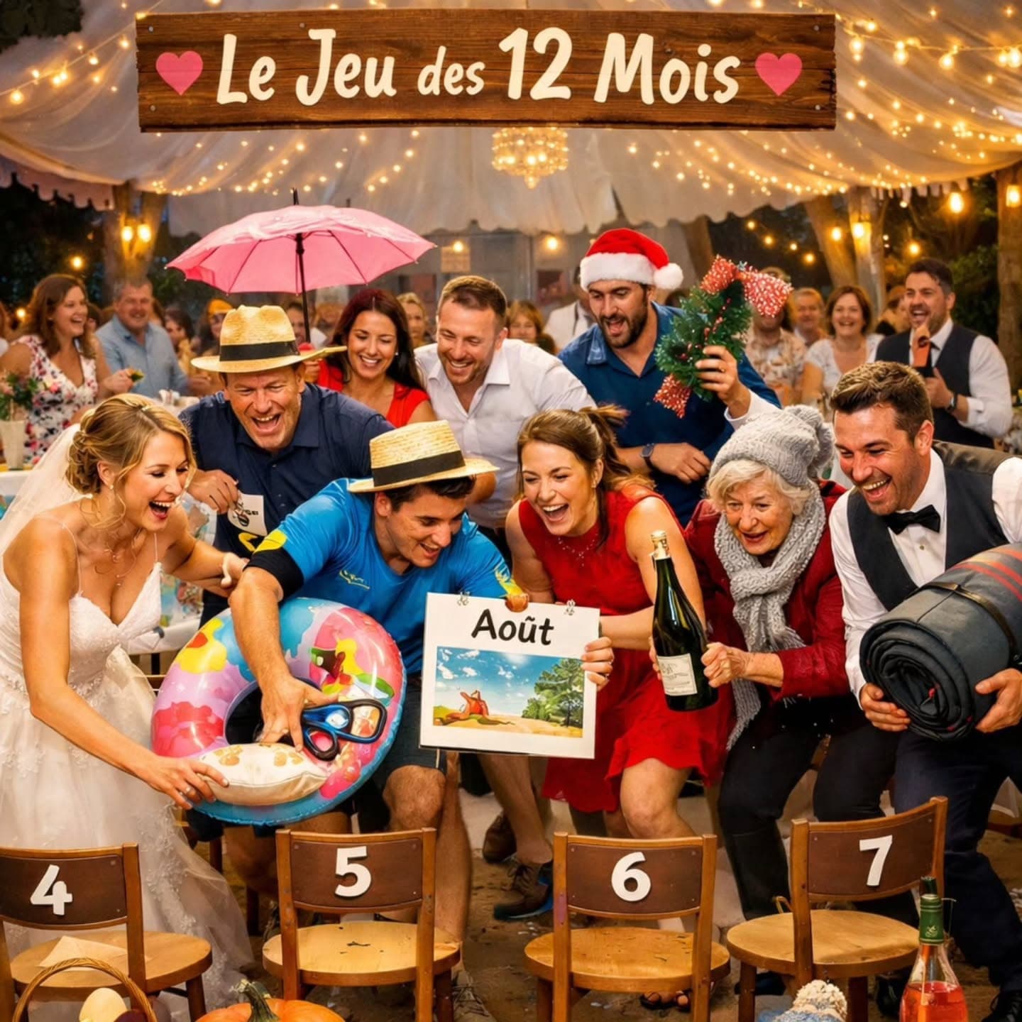 Le jeu des 12 mois